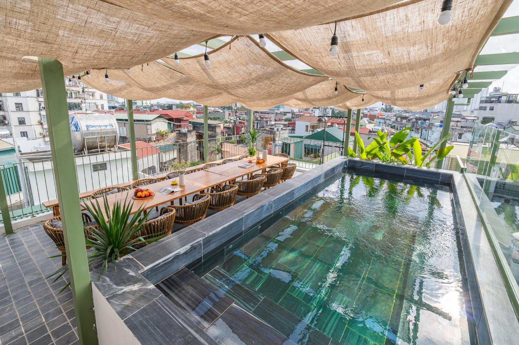 Location/Big Group/Private Villa With Pool And Kitchen Hanói Exterior foto